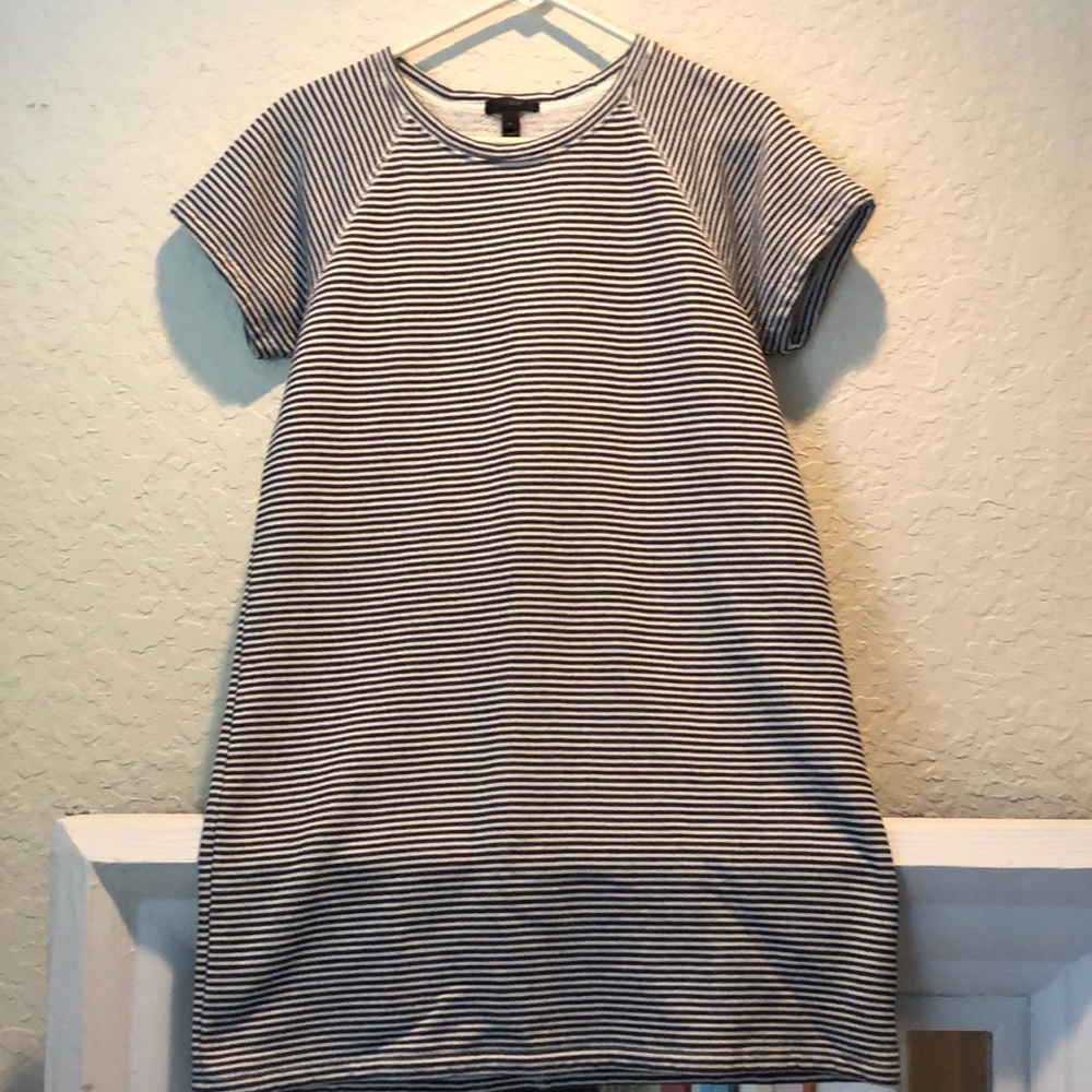 Jcrew striped dress
